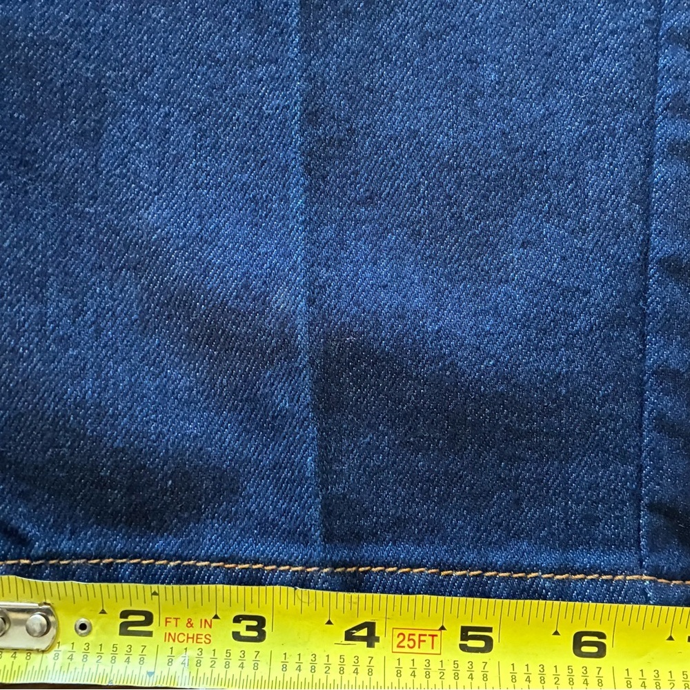 Vintage 90s Levi’s 2500B USA Mom Jeans Elastic Waist Dark Wash 16 - Picture 13 of 13